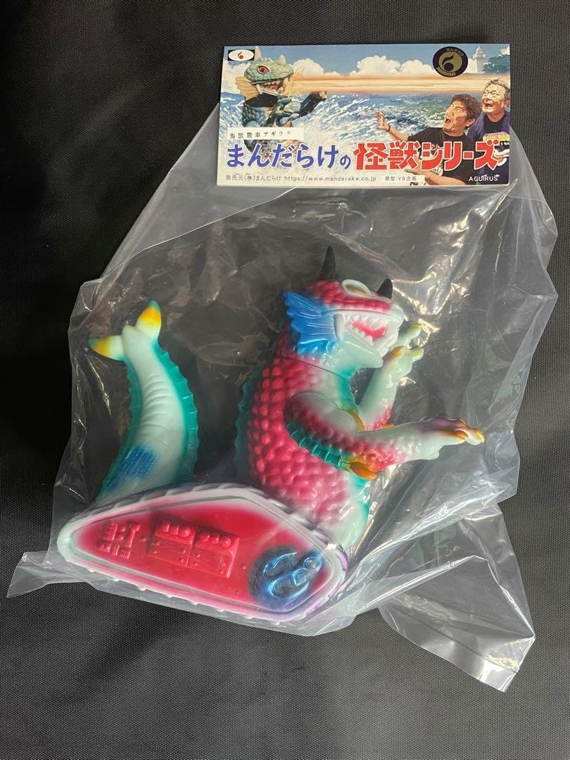 即決 小夏屋 ジャッカロン 角兎怪獣 レトロピンク KONATSUYA ソフビ